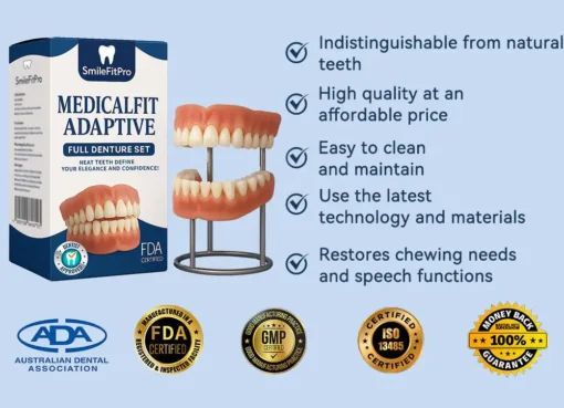 SmileFitPro® – 𝐌𝐞𝐝𝐢𝐜𝐚𝐥𝐅𝐢𝐭 𝐀𝐝𝐚𝐩𝐭𝐢𝐯𝐞 𝐃𝐞𝐧𝐭𝐮𝐫𝐞𝐬