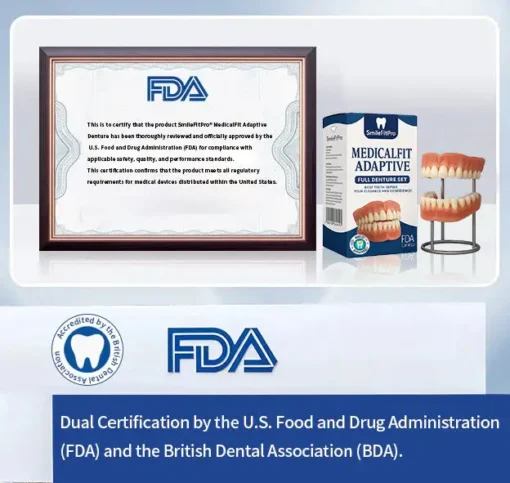 SmileFitPro® – 𝐌𝐞𝐝𝐢𝐜𝐚𝐥𝐅𝐢𝐭 𝐀𝐝𝐚𝐩𝐭𝐢𝐯𝐞 𝐃𝐞𝐧𝐭𝐮𝐫𝐞𝐬
