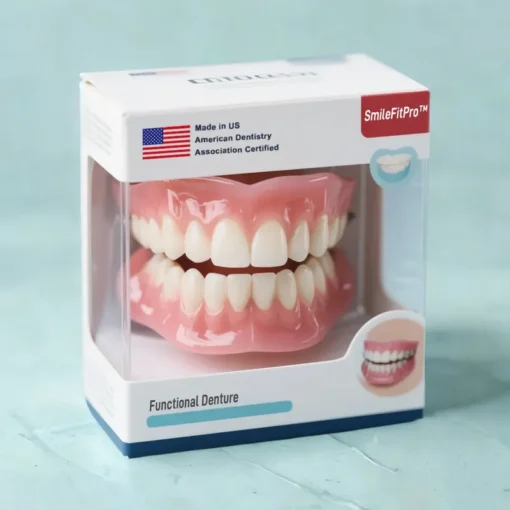 SmileFitPro™ – Custom-Fit, Natural-Looking Dentures Without Glue